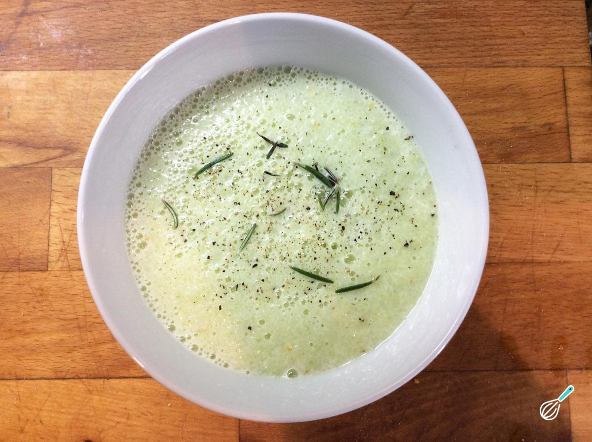 Receita de Sopa de melão com hortelã
