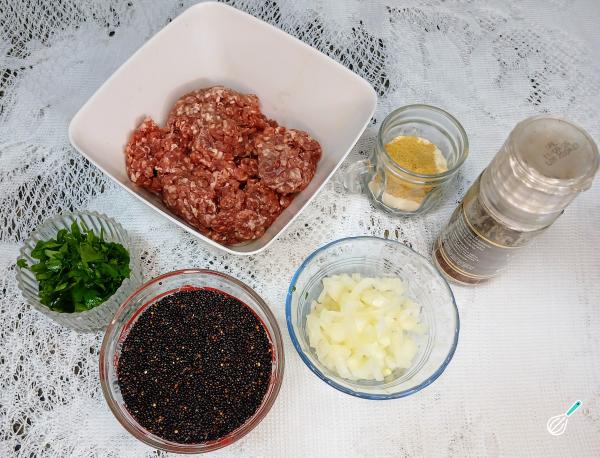 Receita de Quibe sem glúten - Passo 1