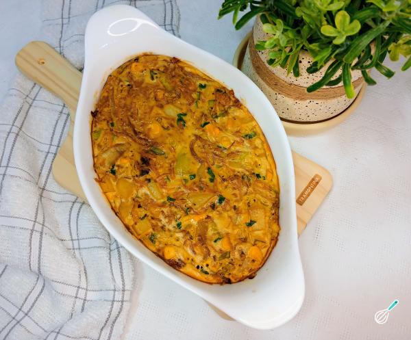 Receita de Torta de legumes sem farinha