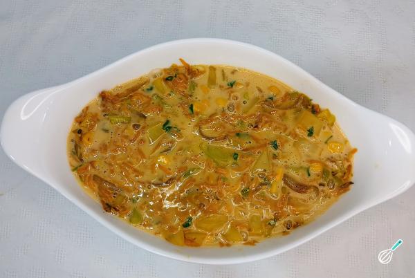 Receita de Torta de legumes sem farinha - Passo 8