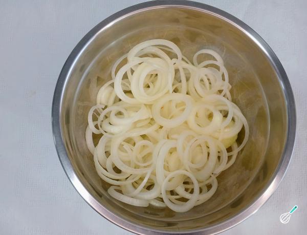 Receita de Cebola crispy na air fryer - Passo 2
