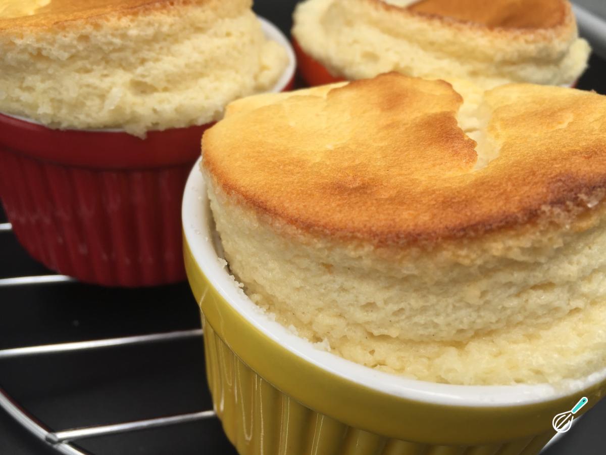 Receita de Suflê de iogurte rápido