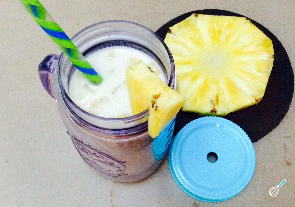 Receita de Iogurte caseiro de abacaxi