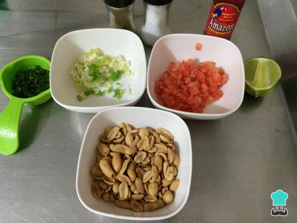 Receita de Molho de amendoim colombiano - Passo 1