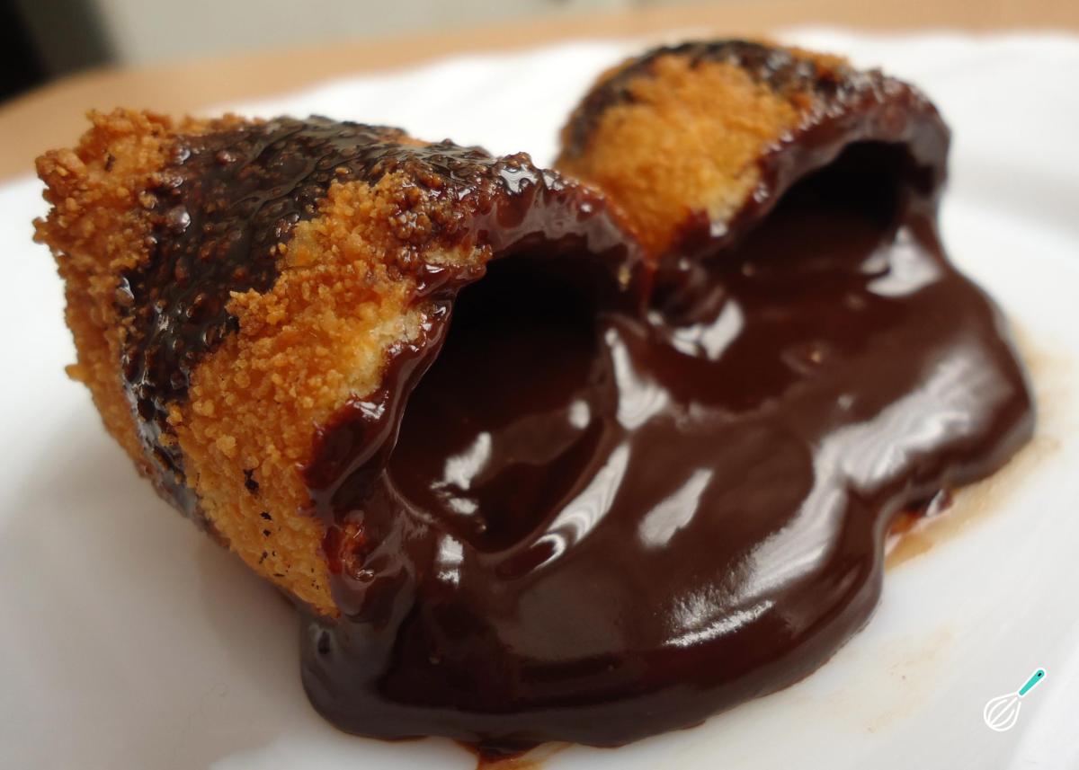 Receita de Rolinho primavera de chocolate