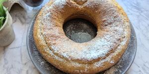 Receita de Bolo de baunilha fofinho