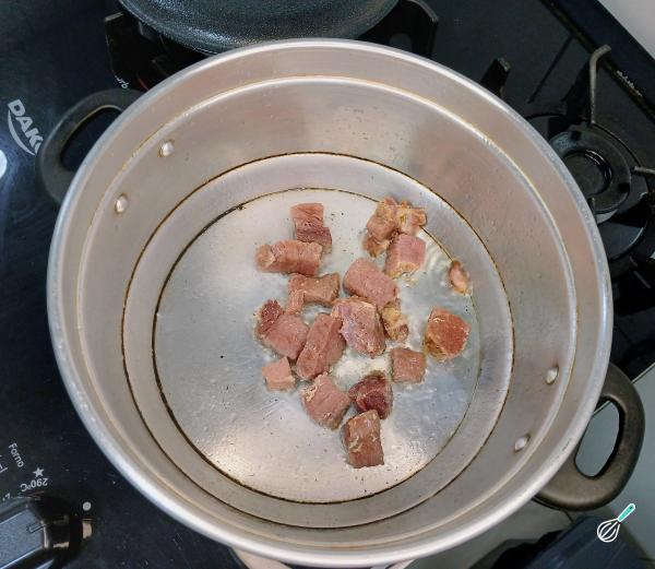 Receita de Sopa de charque com feijão - Passo 4
