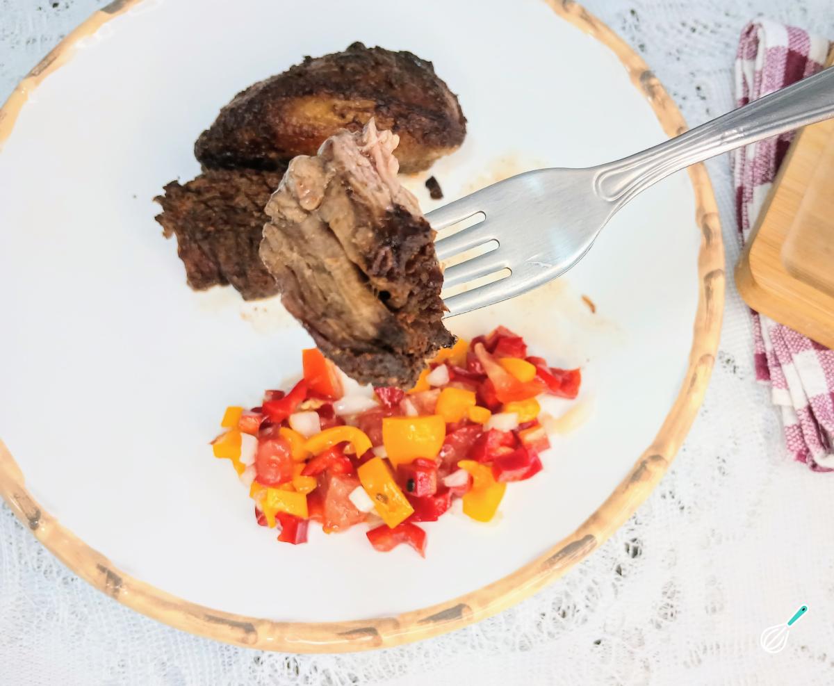 Receita de Fraldinha na air fryer