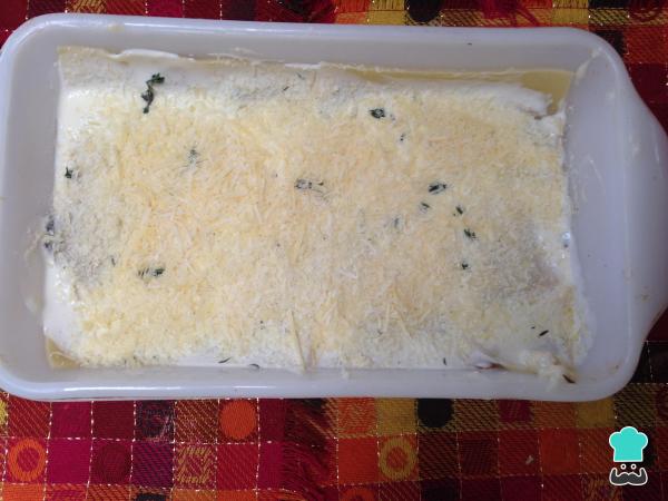 Receita de Lasanha de cogumelos - Passo 8