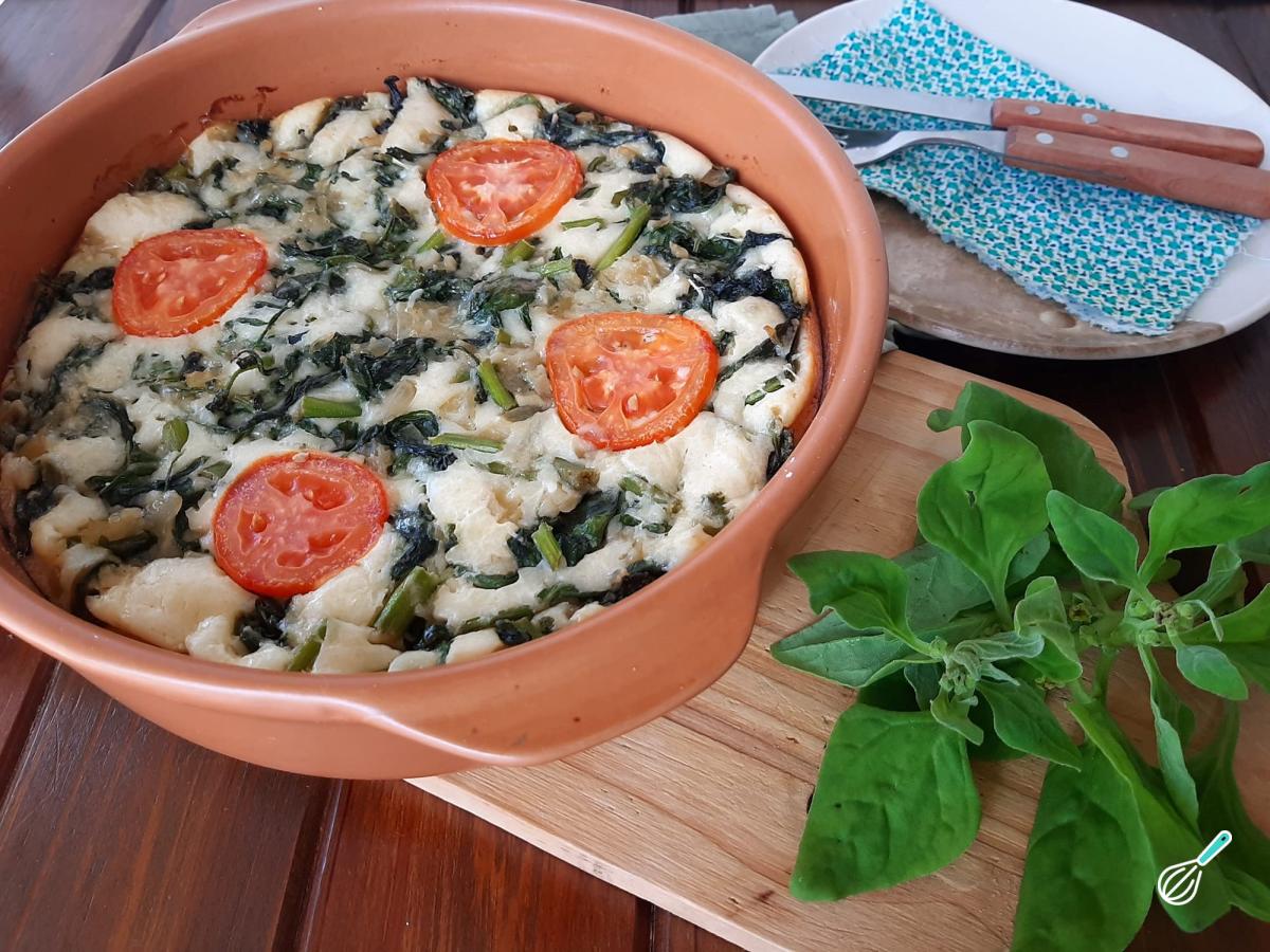 Receita de Torta de espinafre simples: como fazer