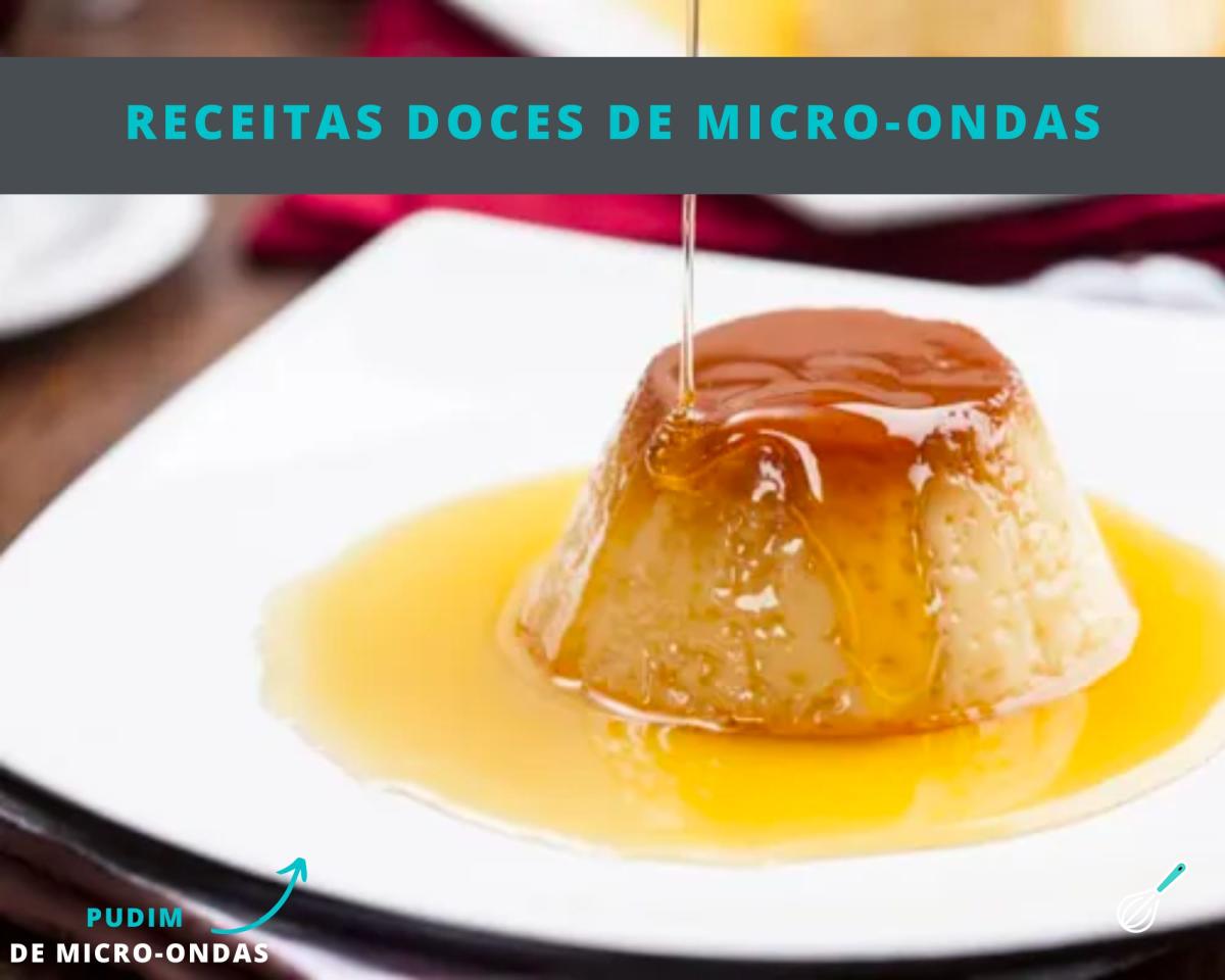 Receitas doces de micro-ondas