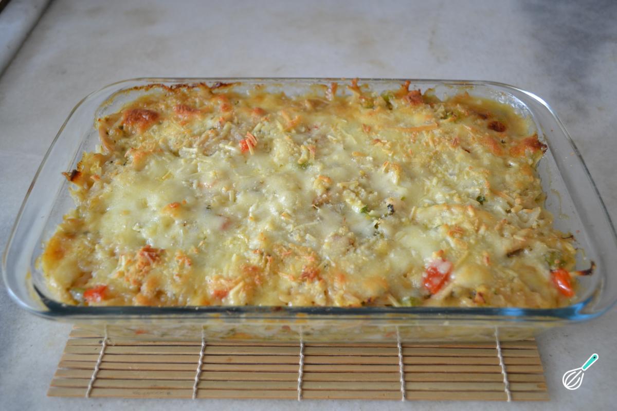 Receita de Arroz de forno com tender