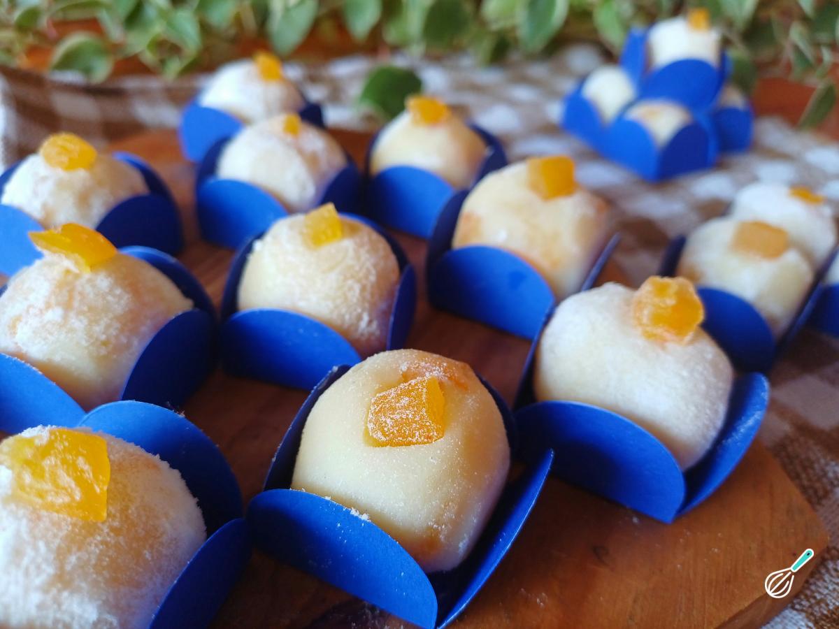 Receita de Brigadeiro de damasco