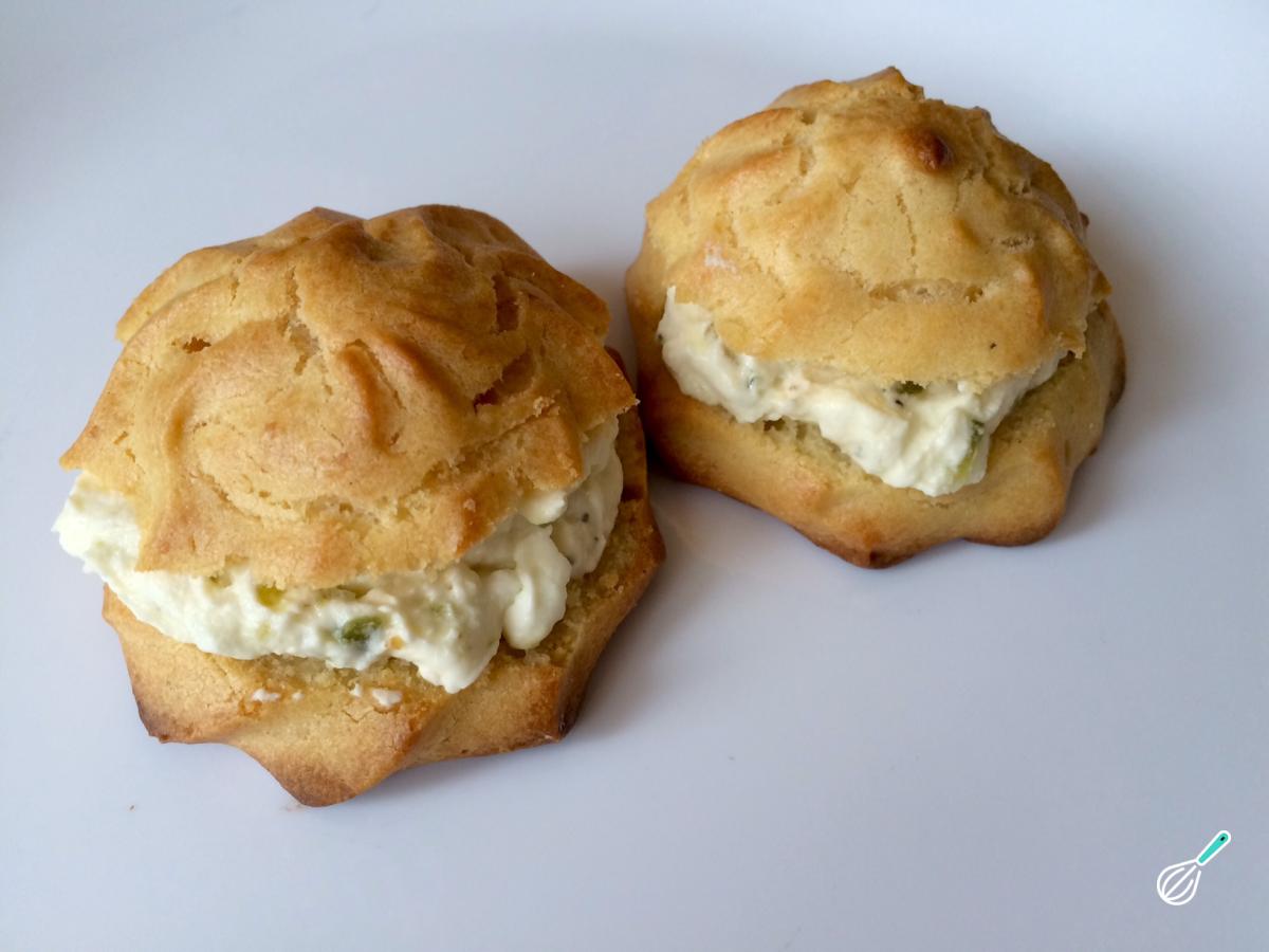 Receita de Profiteroles salgados