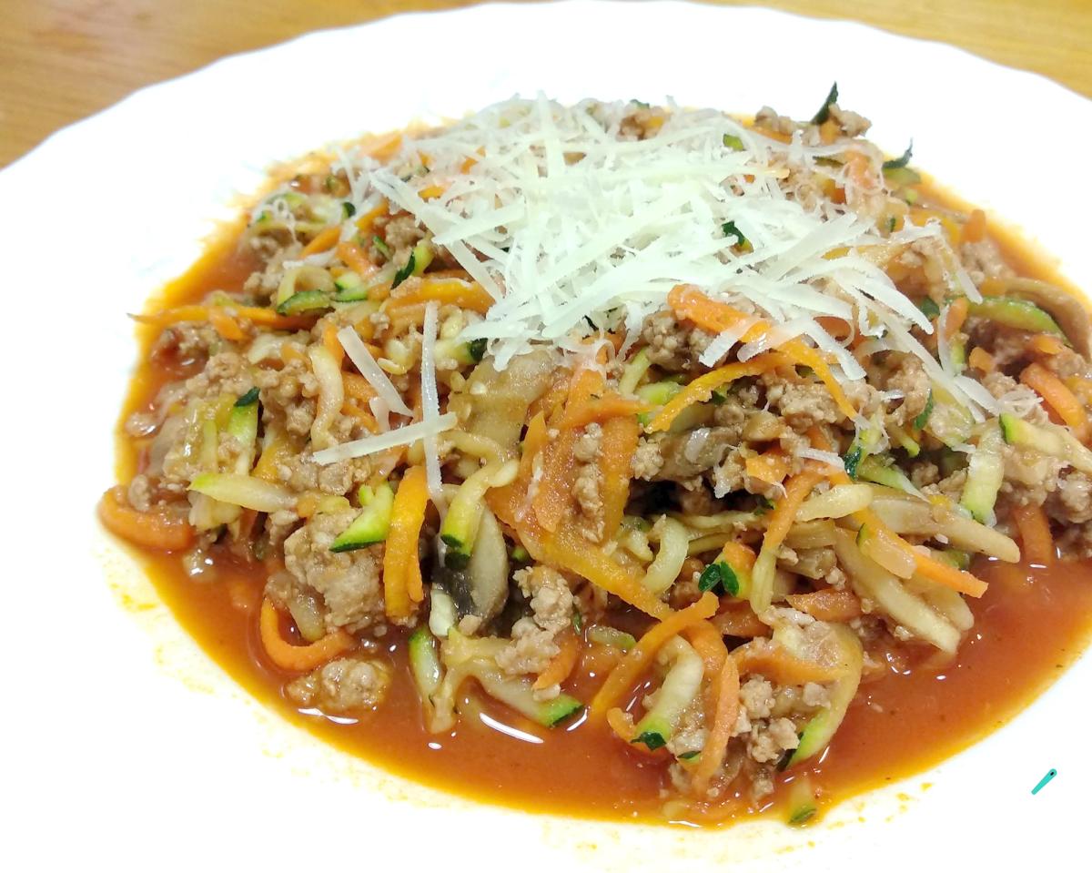 Receita de Carne moída com abobrinha