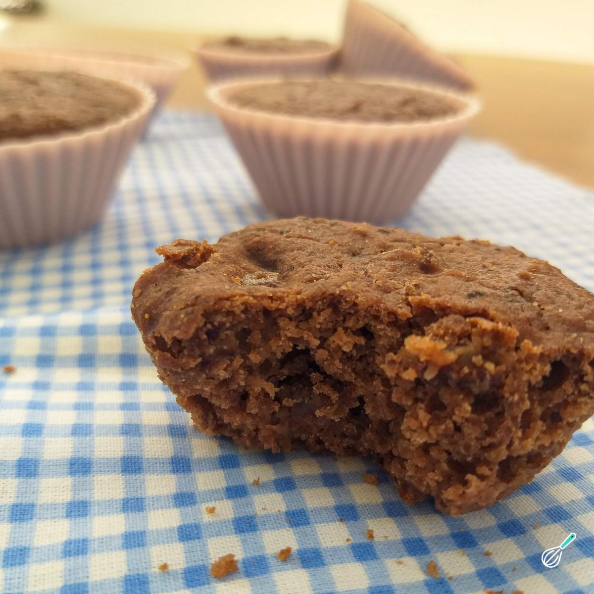 Receita de Muffin de chocolate low carb
