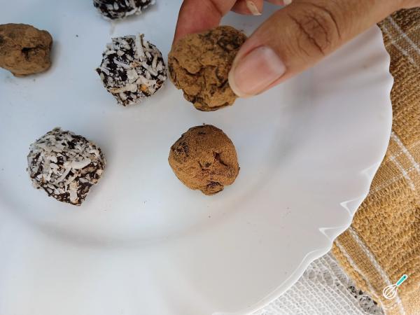 Receita de Trufa vegana - Passo 7