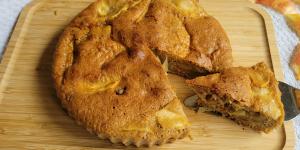 Receita de Bolo de maçã simples