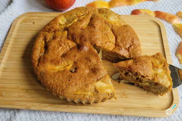 Receita de Bolo de maçã simples