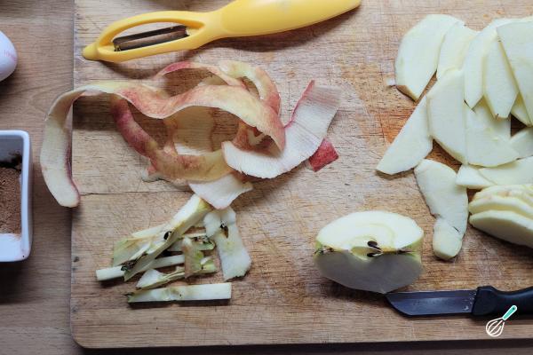 Receita de Bolo de maçã simples - Passo 2