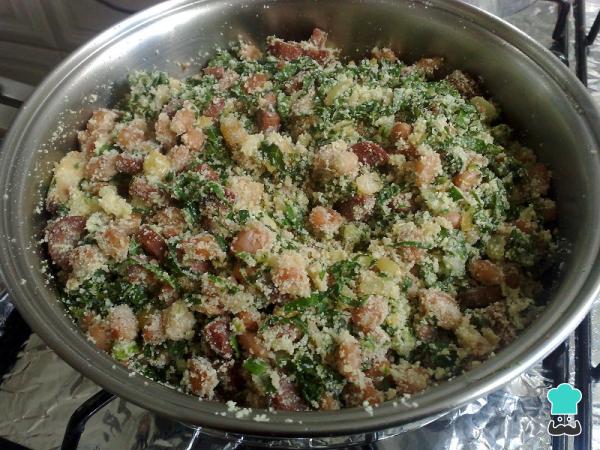 Receita de Feijão tropeiro - Passo 3
