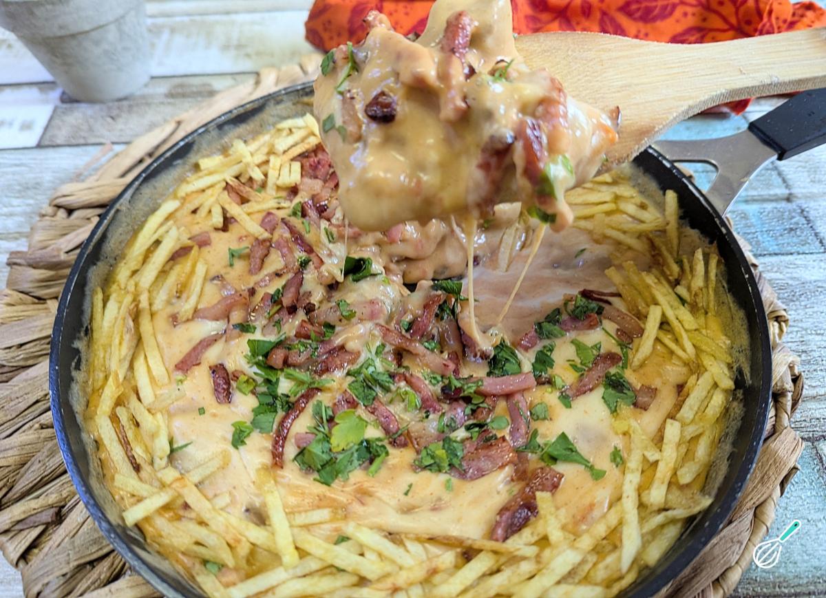 Receita de Carne com creme de batata e requeijão