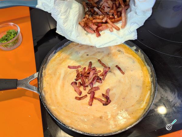 Receita de Carne com creme de batata e requeijão - Passo 11
