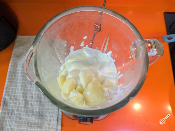 Receita de Carne com creme de batata e requeijão - Passo 8