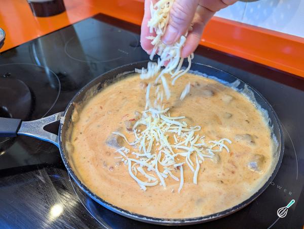 Receita de Carne com creme de batata e requeijão - Passo 10