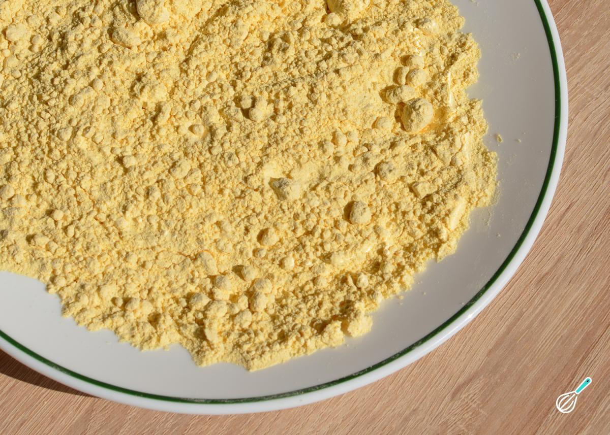 Receita de Farinha de grão de bico