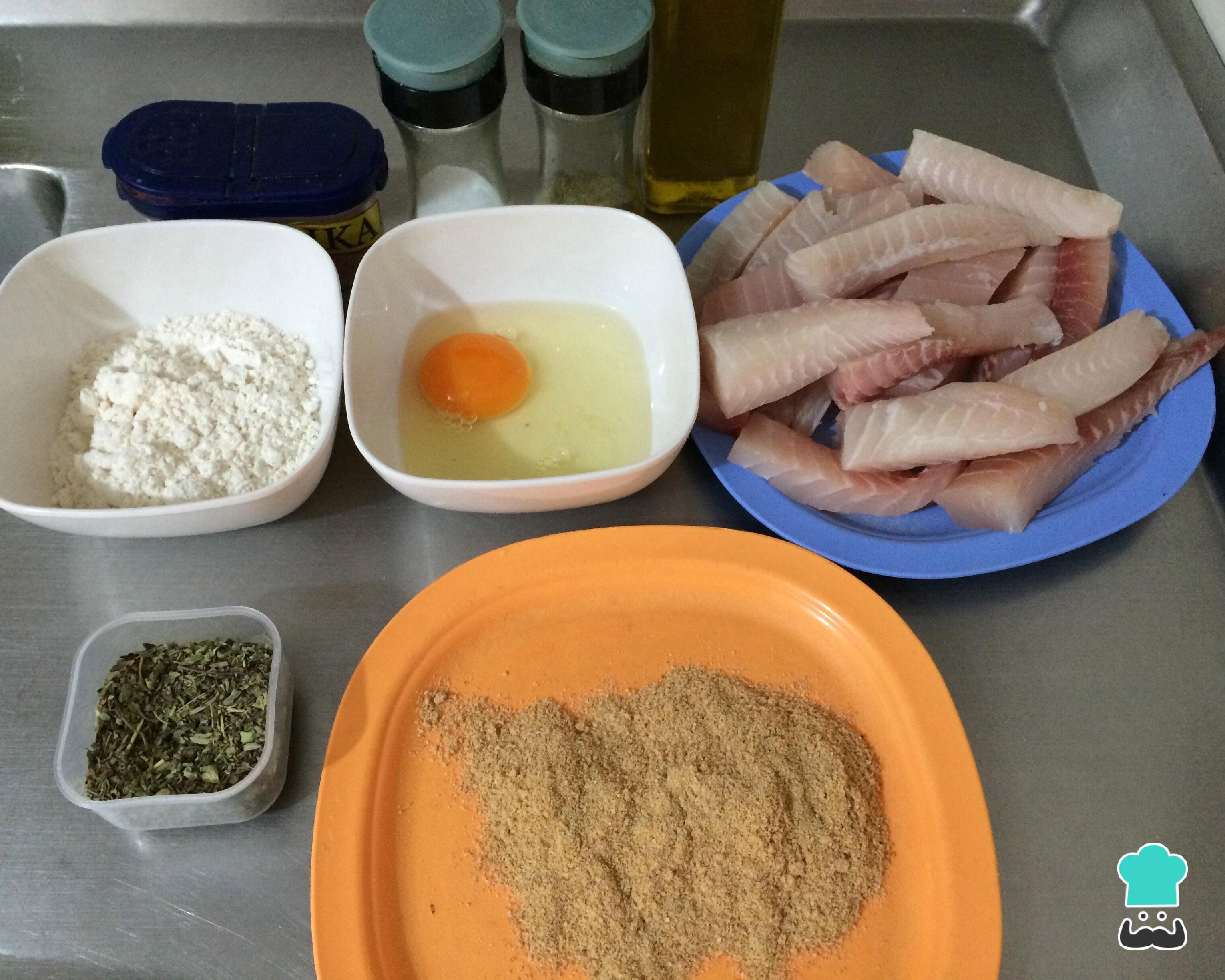 Filé de tilápia empanado com farinha de trigo e ervas (30 minutos)