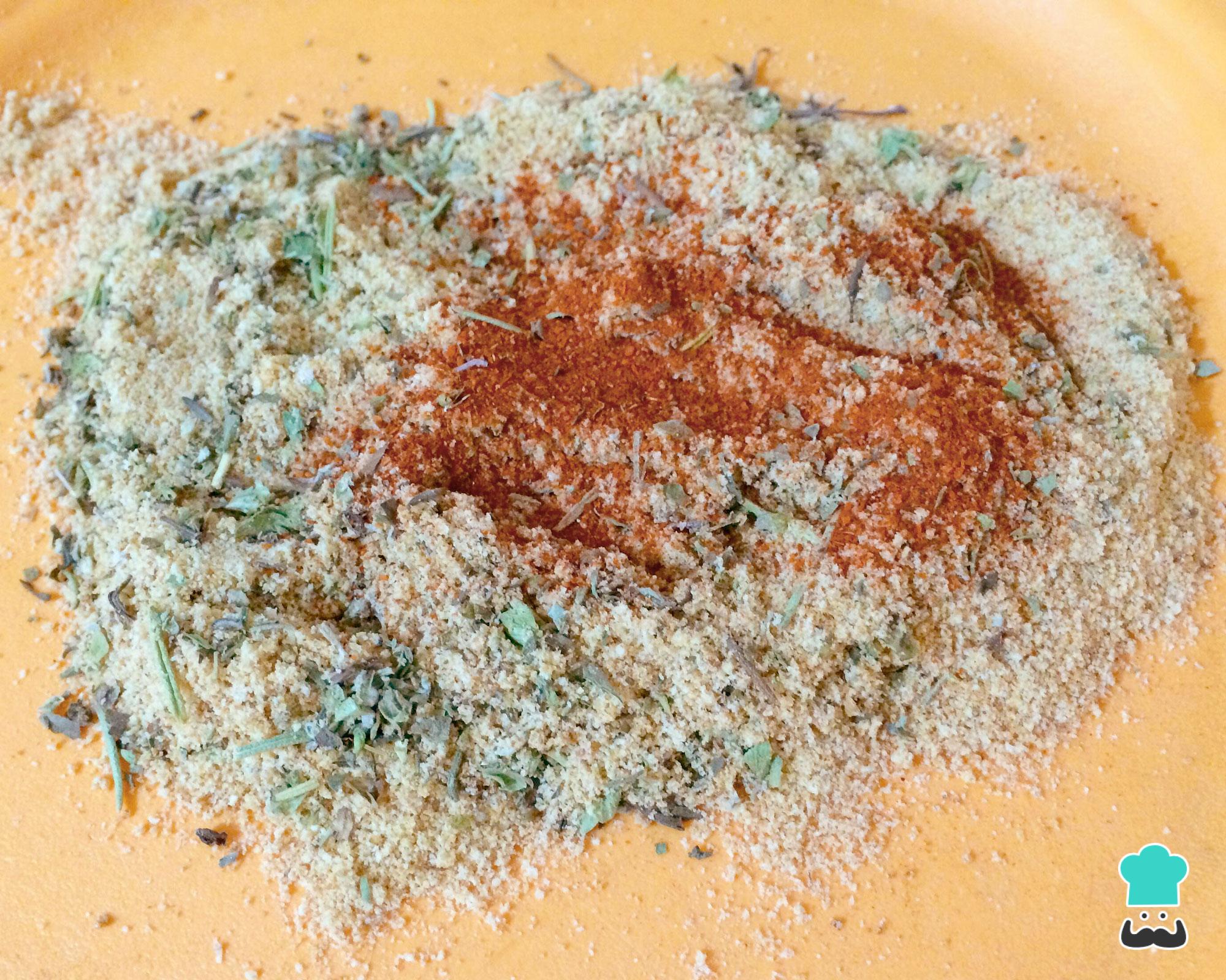 Filé de tilápia empanado com farinha de trigo e ervas (30 minutos)