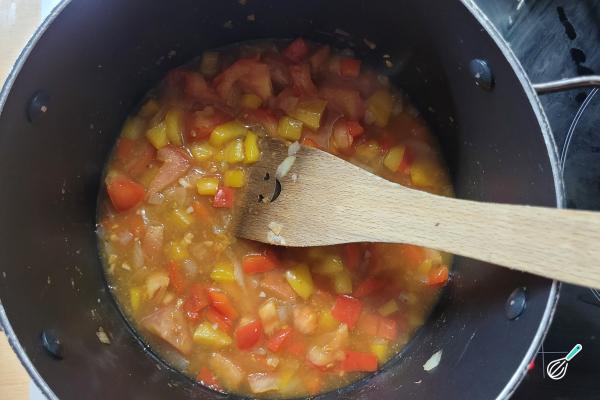 Receita de Creme de galinha tradicional - Passo 11