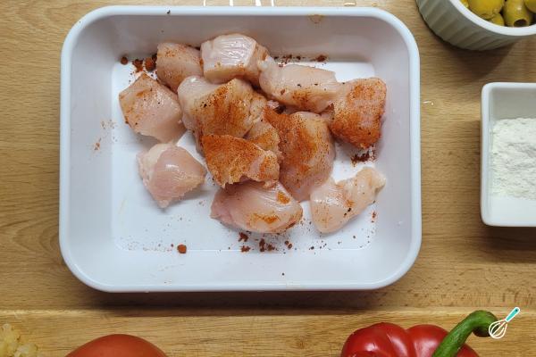 Receita de Creme de galinha tradicional - Passo 2