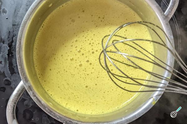 Receita de Leite dourado - Passo 4