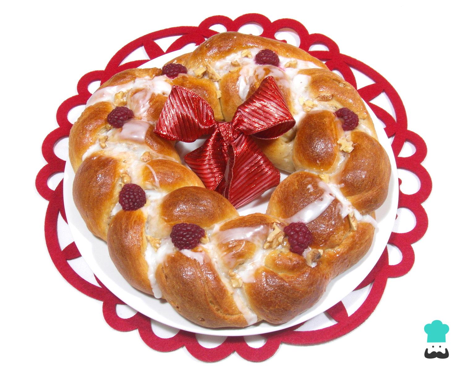 Rosca trançada de Natal: passo a passo em fotos! Rosca trançada de Natal: passo a passo em fotos!