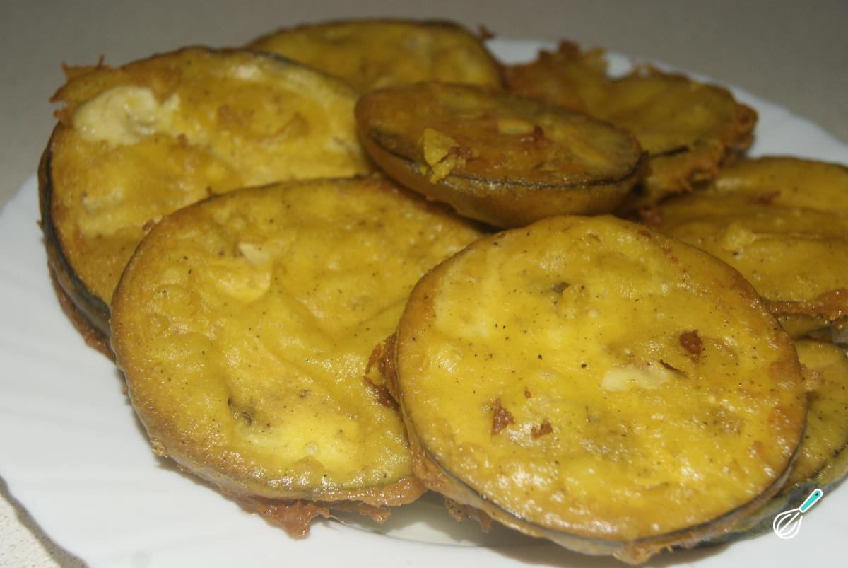 Receita de Berinjela à milanesa simples