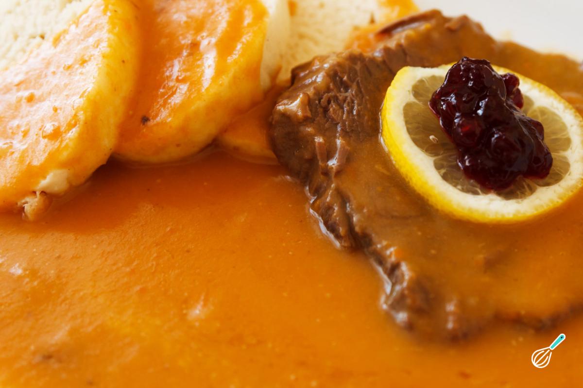 Receita de Lombo de porco com molho de cenoura