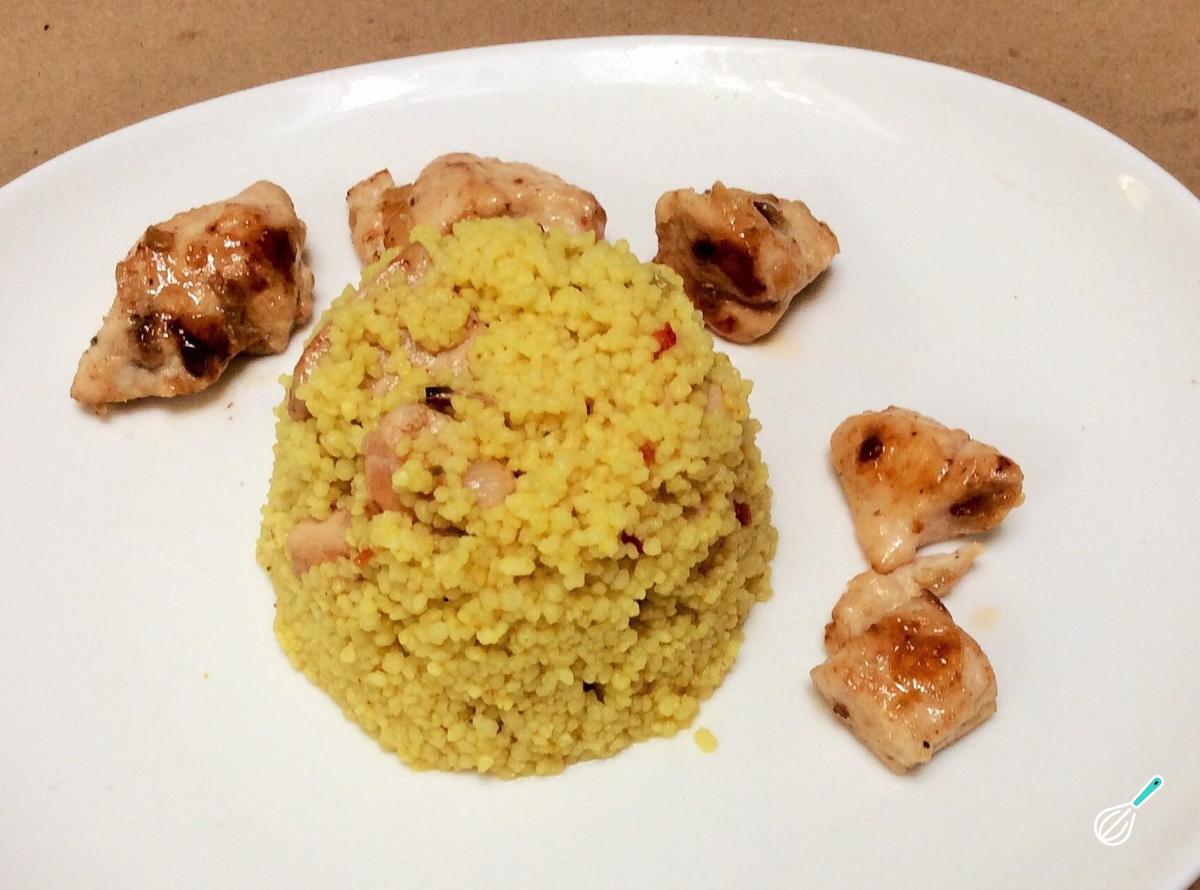Receita de Cuscuz marroquino com frango