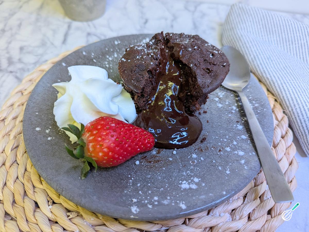 Receita de Petit gâteau de micro-ondas