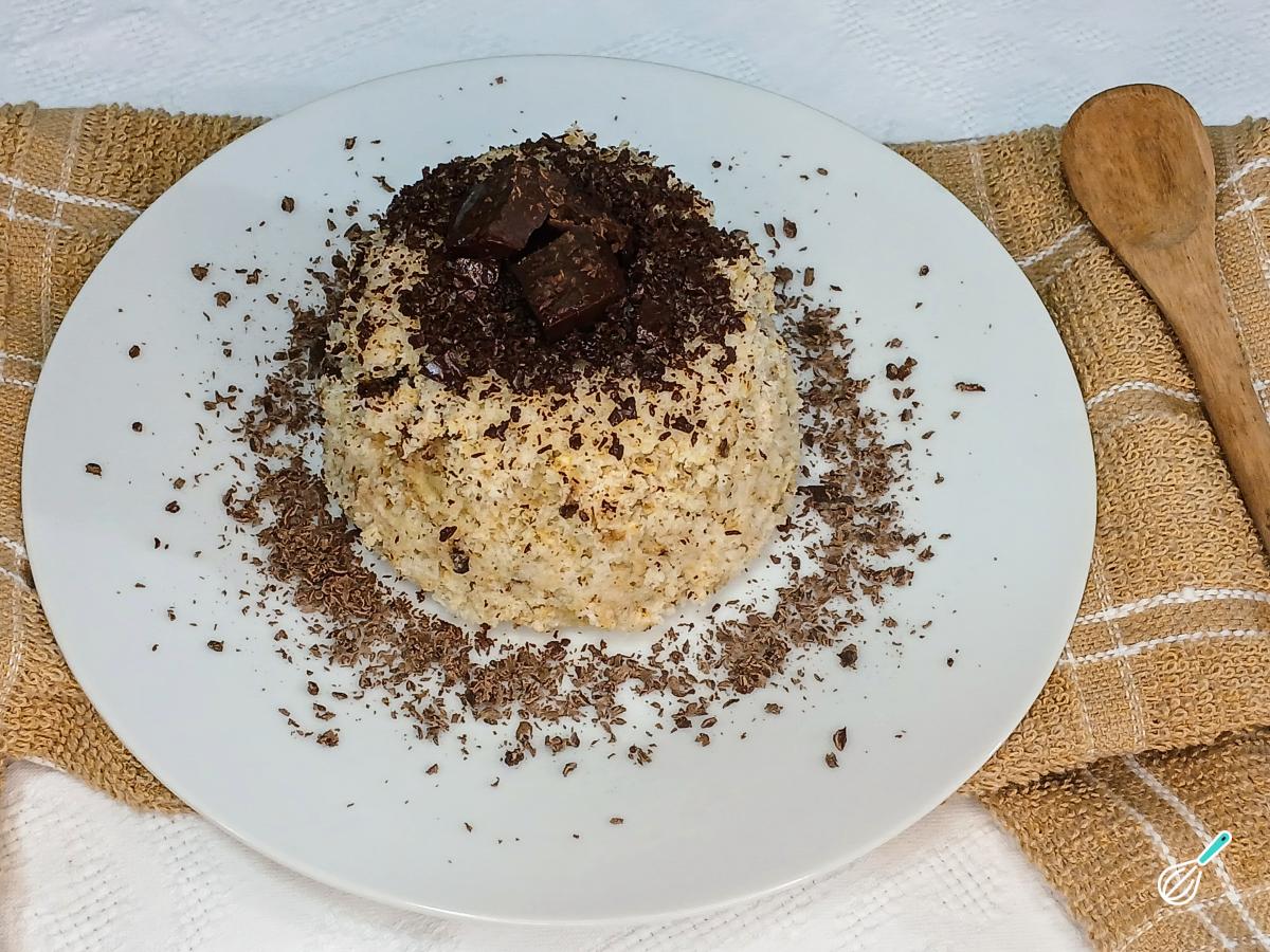 Receita de Bolo de micro-ondas sem ovo