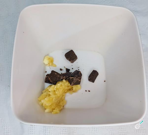Receita de Bolo de micro-ondas sem ovo - Passo 2