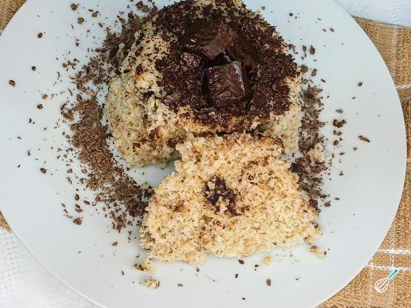 Receita de Bolo de micro-ondas sem ovo - Passo 6