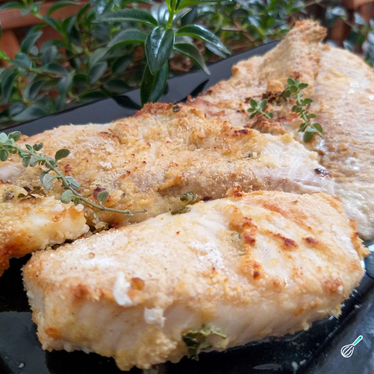 Receita de Peixe empanado com farinha de aveia na AirFryer