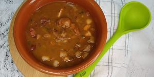 Receita de Feijão com mocotó