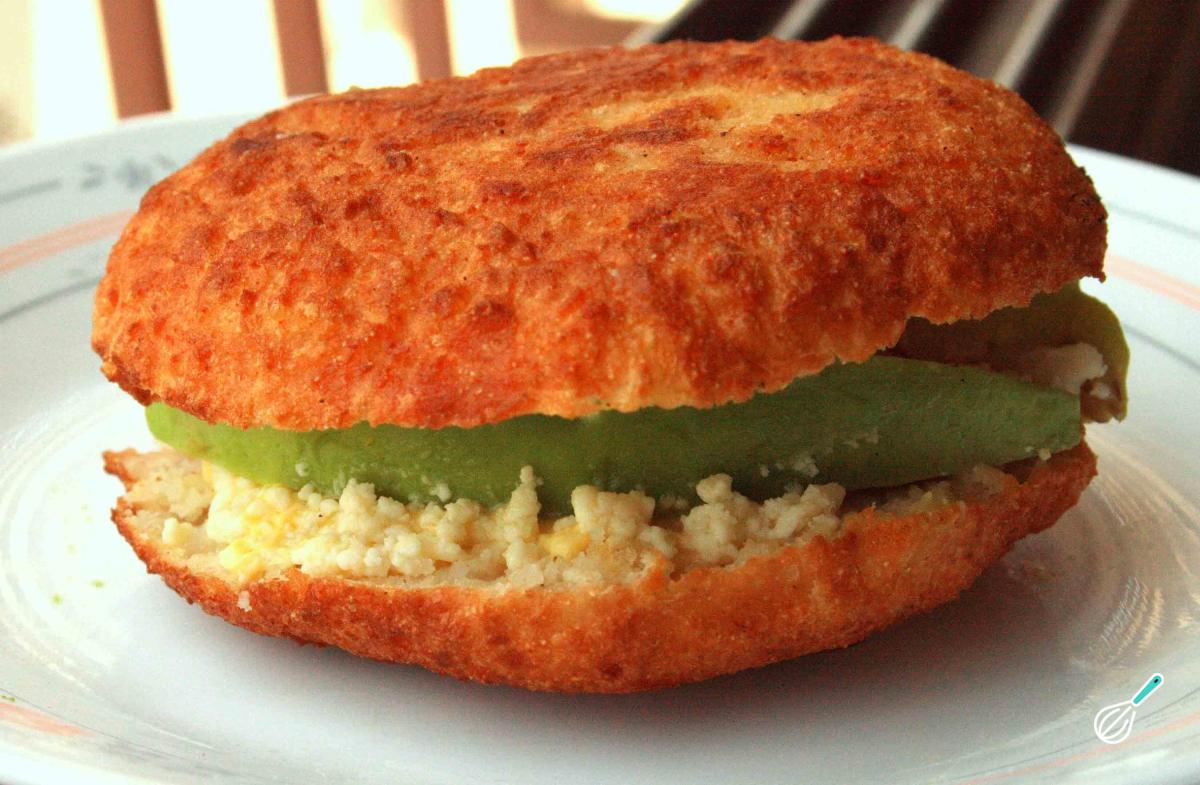 Receita de Arepas de arroz com maisena