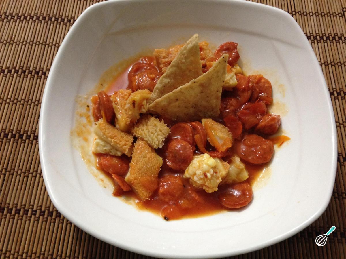 Receita de Dobradinha com linguiça