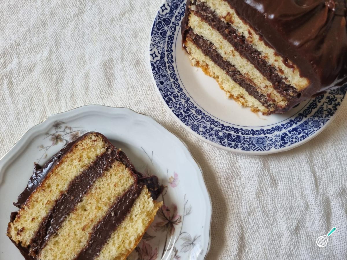 Receita de Bolo de laranja recheado
