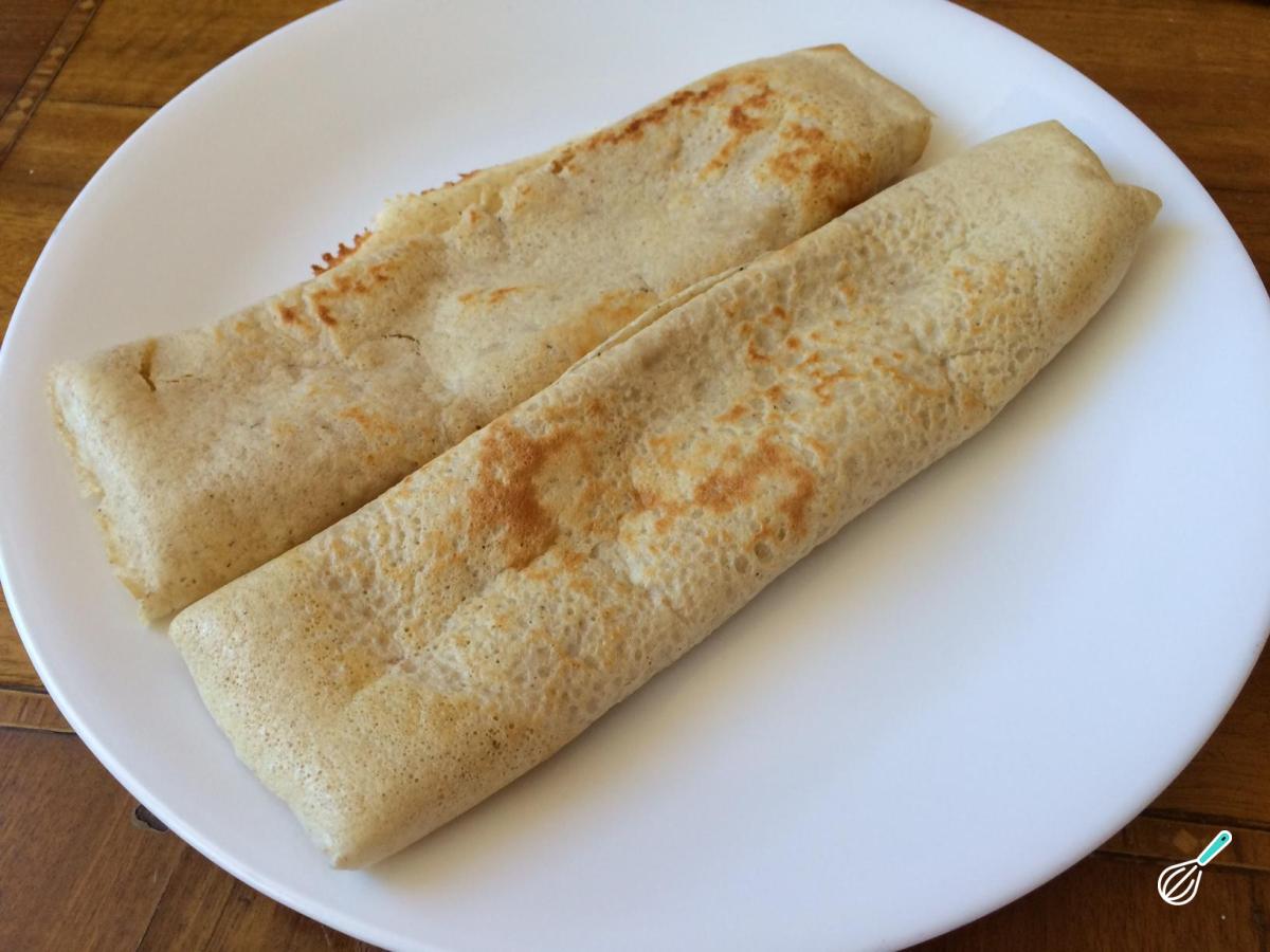 Receita de Crepe integral