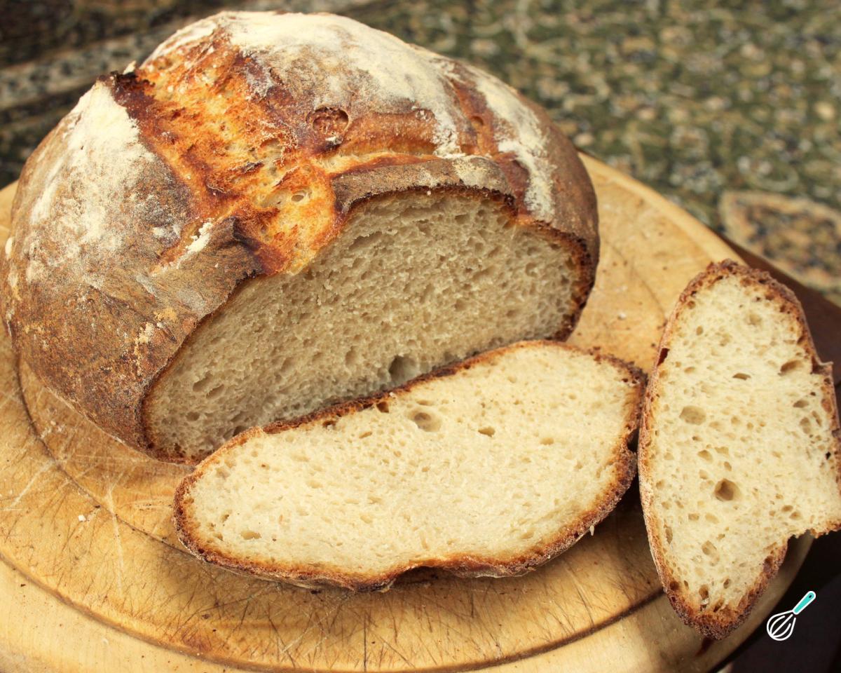 Receita de Pão levain